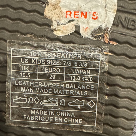 Rainbow Tan Kids/Toddler Sandals Size 7/8 - Picture 3 of 5